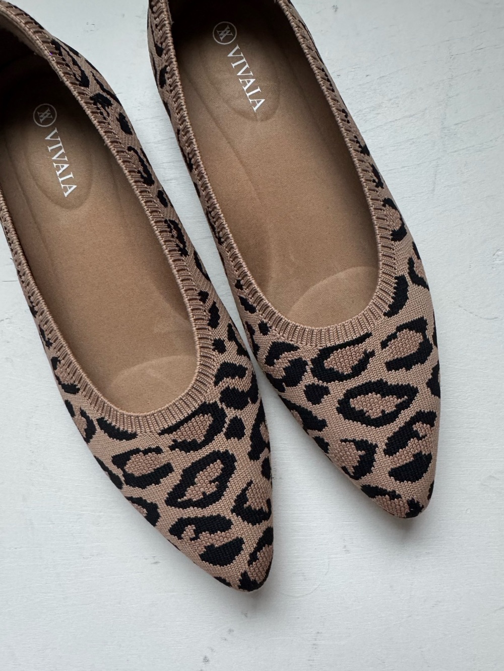 VIVAIA Aria 5º Pointed-Toe Knit Flats - Picture 6 of 15